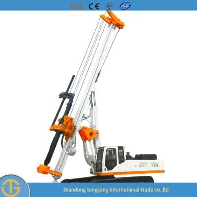 Water Well Spare Parts Long Spiral Rotary Piling Driving, Auger Driver Drilling Rig for Sale