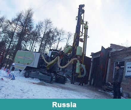 High Strength Hfga-44 DTH Surface Blast Hole Drill Rig