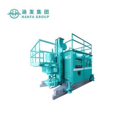 Hfdg-150 Multi-Pipe Rotary Jet Drilling Rig Easy Maintenance