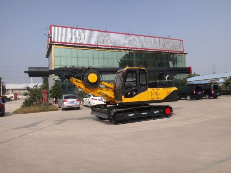 10m Customize Crawler Rotary Drilling Rig with Cummins Engine for Civil Construction