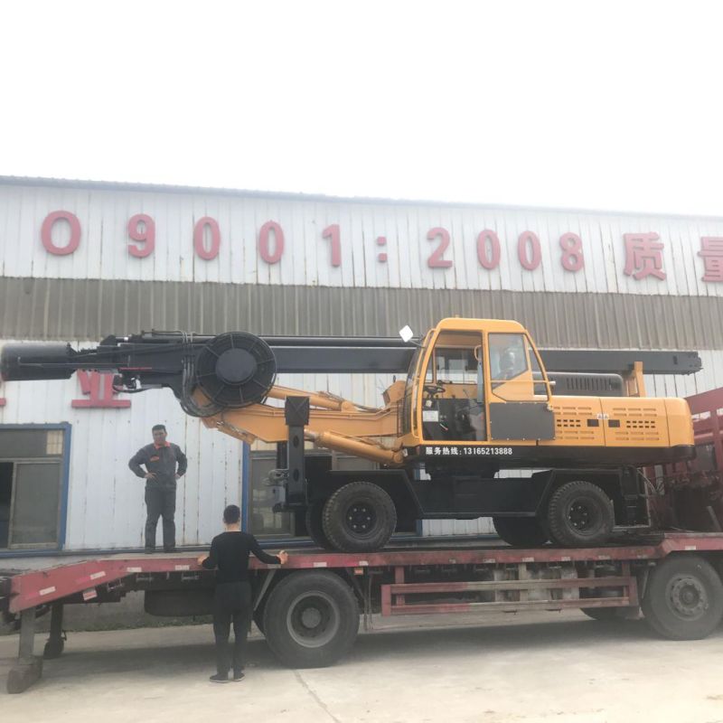 Customer Hydraulic Piling Machine with Spare Parts