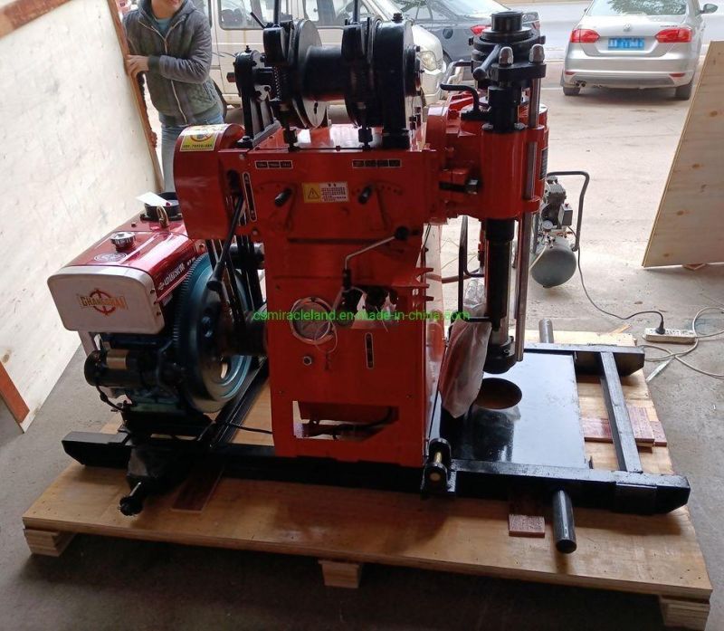 Portable Wheel Trailer Mounted Soil/Geotechnical Investigation Core Drilling Rig (GY-150T)