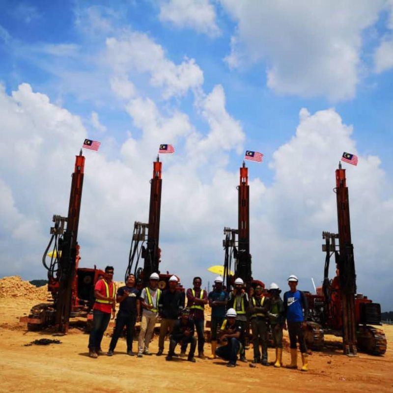 China Factory Sale Hydraulic Portable DTH Water Well Drill Machine Rig G140yf