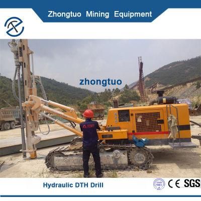 Crawler Air DTH Hammer Rock Hydraulic Water Well Drilling Rig