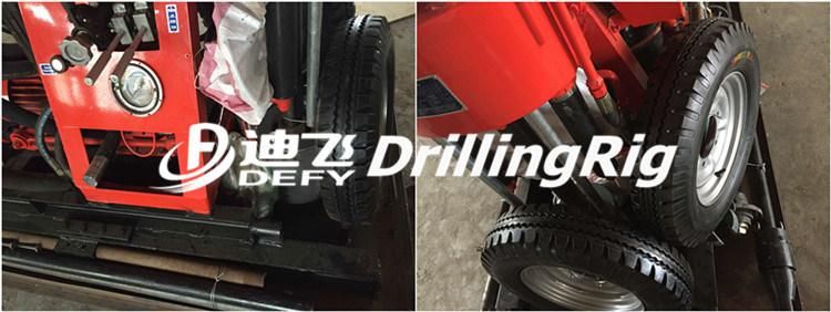 Factory Price Diesel Engine Hydraulic Drilling Rig for Water Well