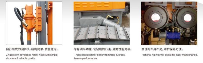 Integrated DTH Drill Rig/Borehole Drilling Machine/DTH Drill Rig for Sale