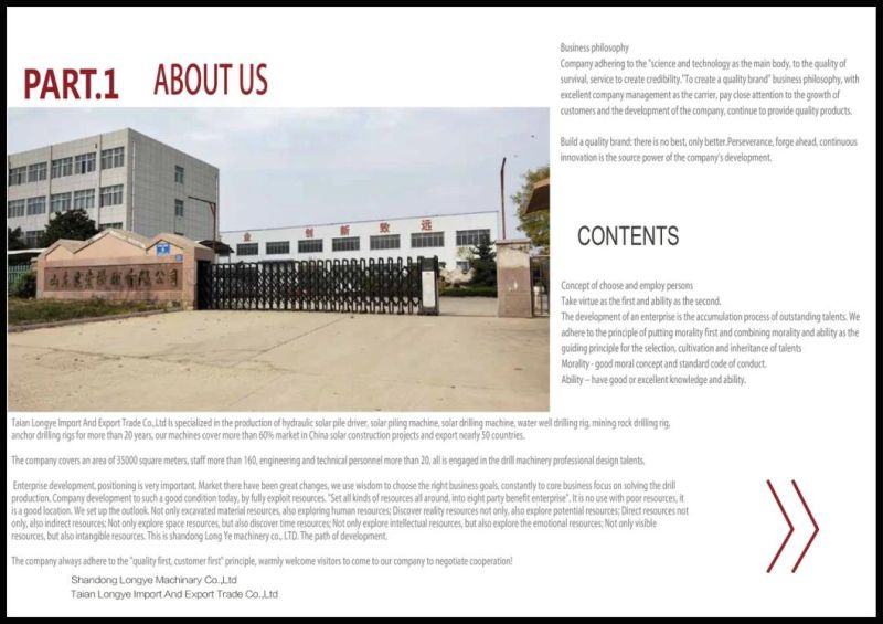 Solar Machine Hydraulic Post Driver Photovoltaic Solar Crawler Machine