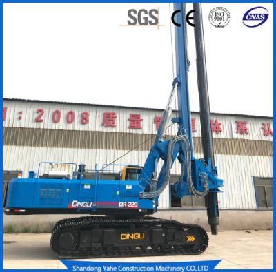 Dr-220 Earth Auger Rock Drill Rig for Sale