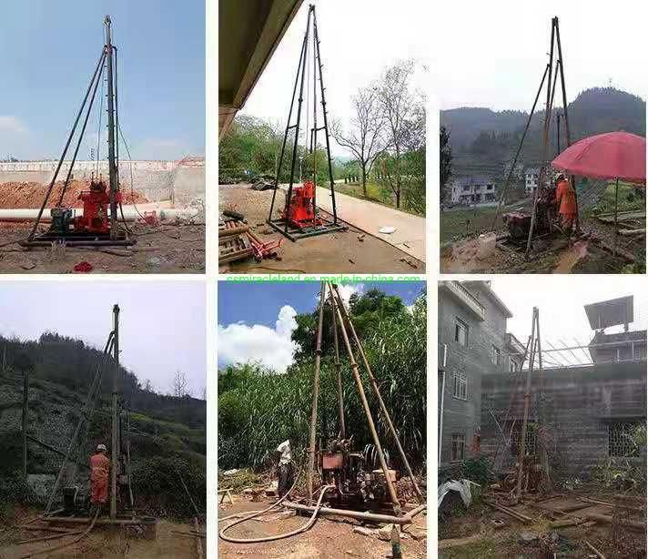 Gy-150hb Soil Sample Core Drilling Rigs with Mud Pump