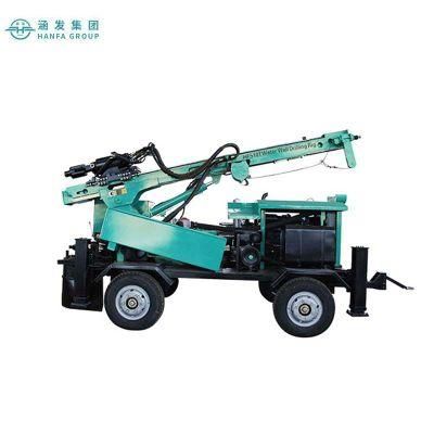 Hf510t Wheel Type 270m Trailer Drilling Rig for Water Well