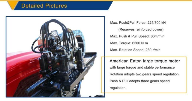 GD200F-LS drilling machinery horizontal directional drilling rig