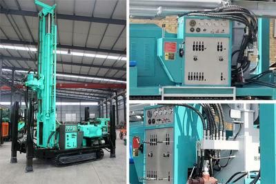 Hfj300c 300m Deep Full Hydraulic Underground Water Well Rotary Drilling Rig