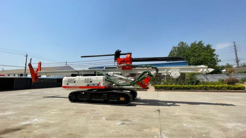 Crawler Type 15m Drilling Depth Rotary Drilling Rig for Railway Projects