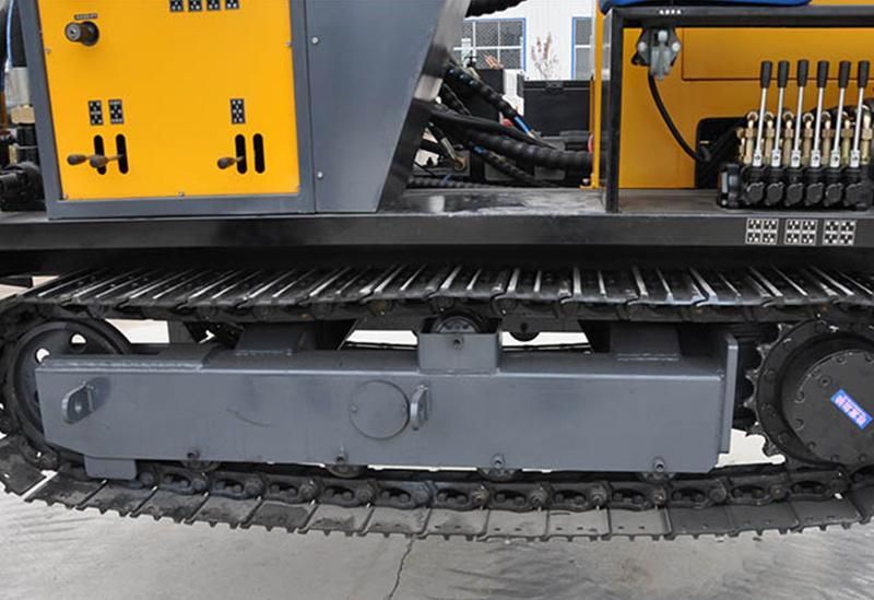 Track-Mounted Water Well Drilling Rig Deep Ground Crawler Drilling Rig Machine Portable Water Well Drilling Rigs for Soil Test