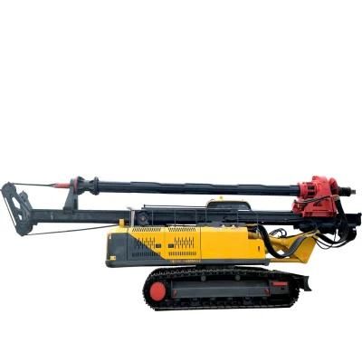 Hot Sale 20m Crawler Lock Rod Engineering Drilling Rig Economical Water Well Rotary Drilling Machine with Diesel Engine