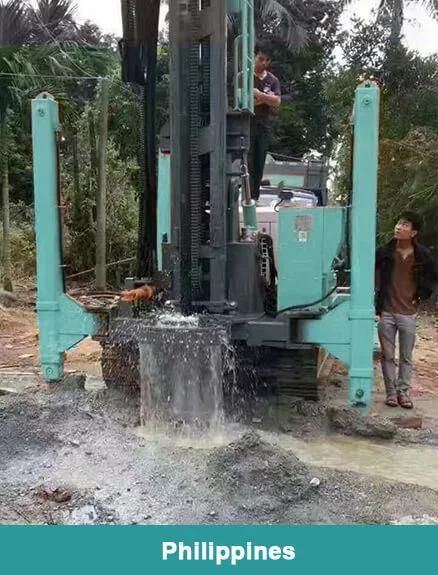 Hfg-450 Mobile Crawler Type Multipurpose Water Well Drilling Rig