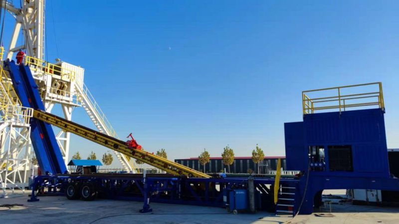 Power Catwalk! ! Power Petroleum Equipment Automatic Move Delivery Tubing Casing Drilling Pipe for Drilling Rig Workover Rig Operation