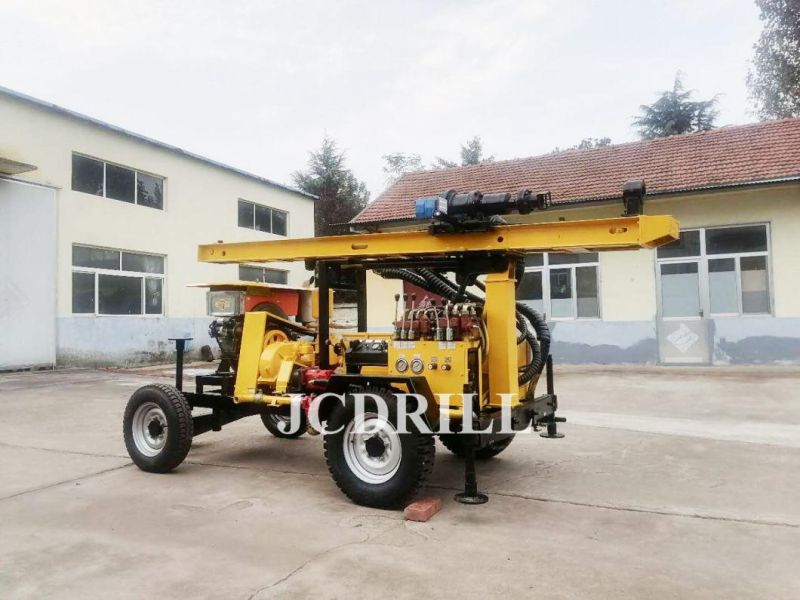 100m Depth Water Well Drilling Rig Hydraulic Drilling Machine for Water