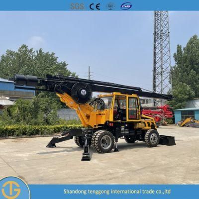Construction Auger Hydraulic Pile Drilling Rig Machine for Sale Dl-180 Model
