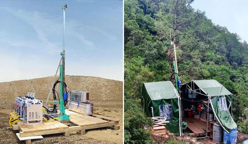 Light Portable Mud Pump Multifunctional Core Sampleg Drilling Equipment