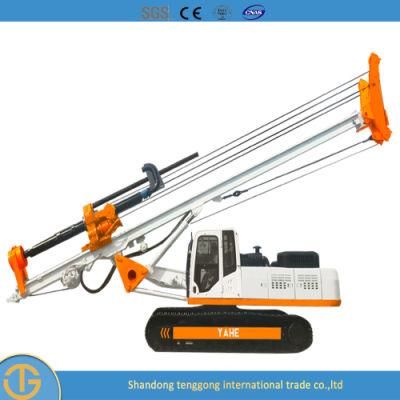 Rotary Truck Mounted Water Well Small Piling Driving, Auger Driver Drilling Rig