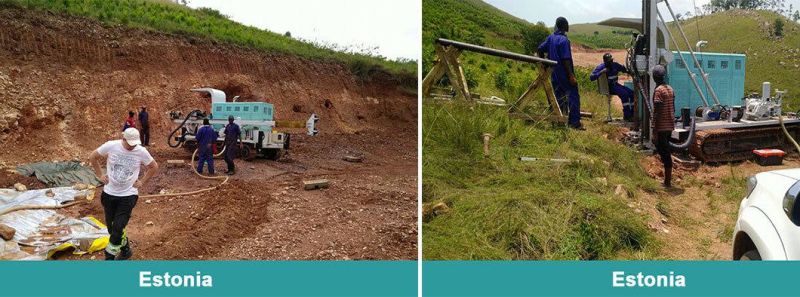 Hf-2A Crawler Type Hydraulic Diamond Core Sample Drilling Rig Machine