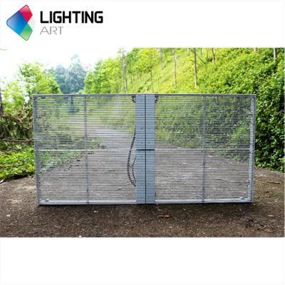 P3.96 Panel Transparent LED Display Screen Display