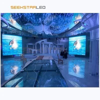 Low Power Consumption Indoor Seamless Splice LED Display Module Clear video Wall P6 P8 P10 LED Display