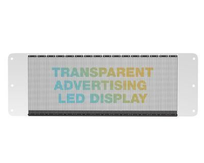 LED Car Rear Window Digital Display P2.6-5.2mm Transparent Car Rear Window LED Display