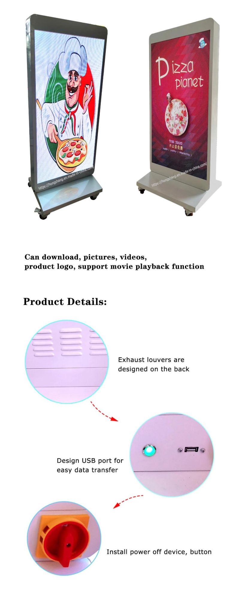 Customized P2 P2.5 P3 P4 P5 P6 P8 P10 Indoor and Outdoor LED Display Screens