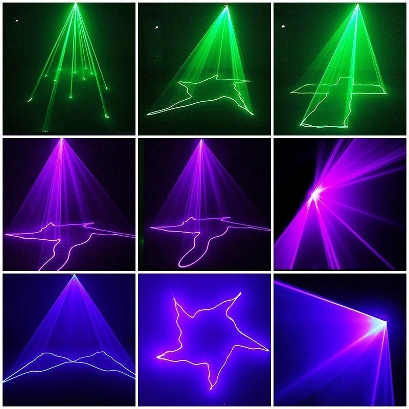 Keyboard Input Multi-Pattern Text Laser LED Pattern Light