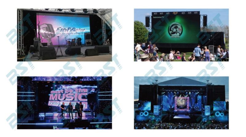 Taiwan Epistar LEDs P6.67mm Outdoor Full Color LED Video Wall Panel with Mbi5124 Drive IC