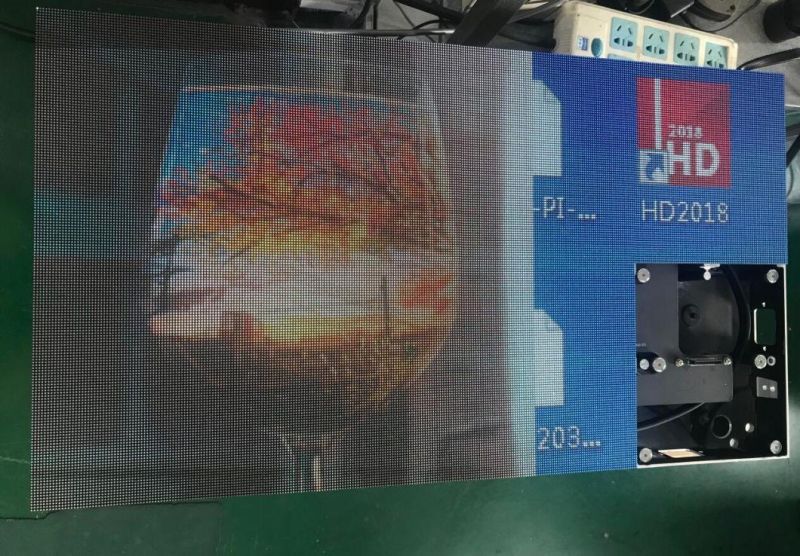 Indoor Fixed Small Pitch Super HD P1.56 P1.875 Full Color Video Wall Mounted LED Screen
