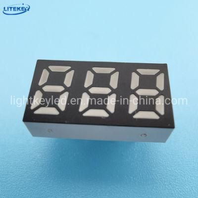Three Digits LED 7 Segment Display
