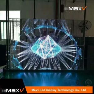P3.91/P7.81/P15.625 Transparent Glass LED Display Film