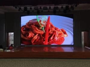Full Color Super Slim Indoor LED Video Wall Screen Aluminium