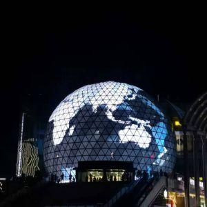 Customized Curtain Outdoor LED Display Rotating LED Ball Display