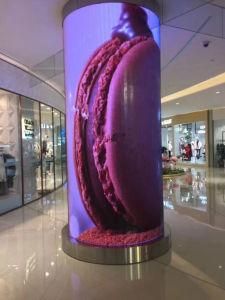 High Resolution Column LED Advertising Screen Display