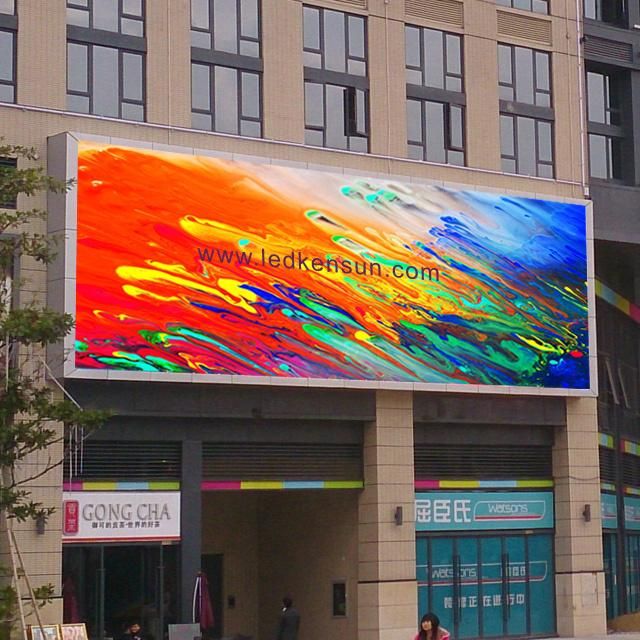 Kensun LED Displays Fixed P5 P6 P8 P10 SMD Outdoor HD Video Advertising TV Wall Panel Outdoor LED Display Screen