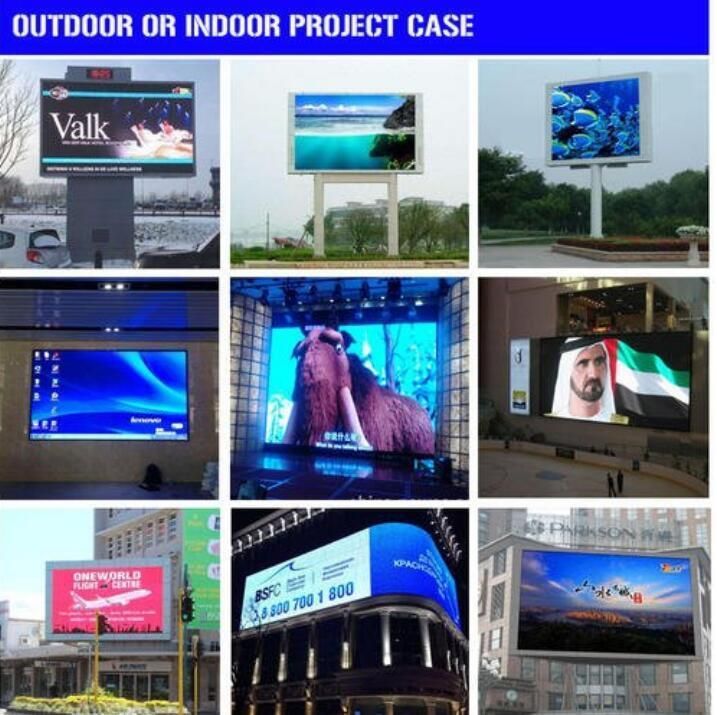P6 Outdoor LED Display Nationstar LED Chip Mbi5124IC High Quality LED Screen with 5.76X3.84mm