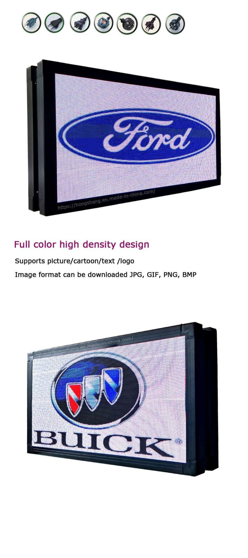 Chinese Sexy Film P2.5 Indoor Commercial Double-Sided Display Screen Panel Module