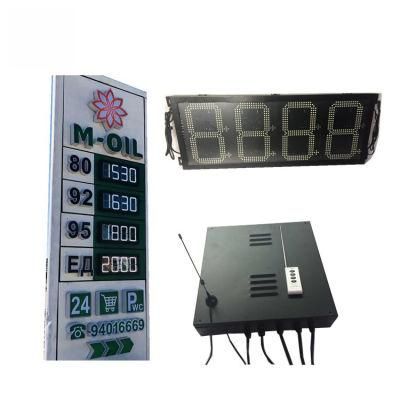 Outdoor 16 Inch 888.8 Gas Station Panel LED Gas Price Sign