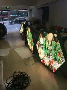 P4 LED Hexagon Shape Display