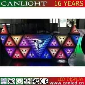 Creative Special Shape LED Display Screen Video Wall for Bar and Pub and Backdrop Stage Background