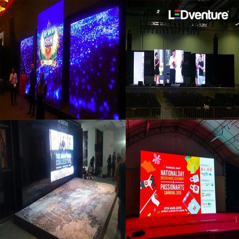 Outdoor P4.81 Rental Advertising Board LED Display Panel