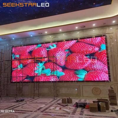 Full Color Indoor LED Display Screen P6 Definition Video LED Screen Billboard