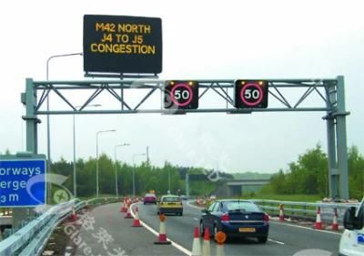 En12966 Its Speed Limit Electronic Variable Message P16 Traffic Signs LED Display Screen