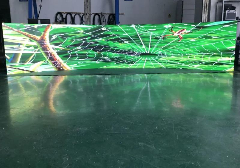 P2 New Design Soft LED Indoor 360 Degree Curve Display