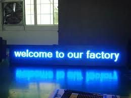 High Brightness Outdoor Single Blue LED Module LED Display Panel