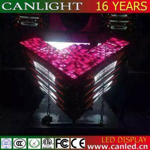 Creative Special Shape Curved LED Display Screen Video Wall for Bar and Pub and Backdrop Stage Background